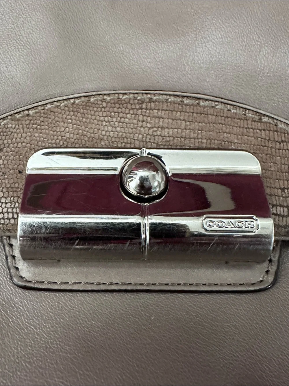 Coach genuine leather